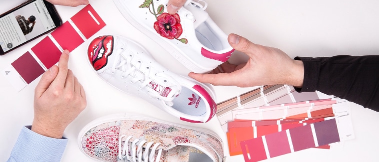 Schuhe mit eigenem Design